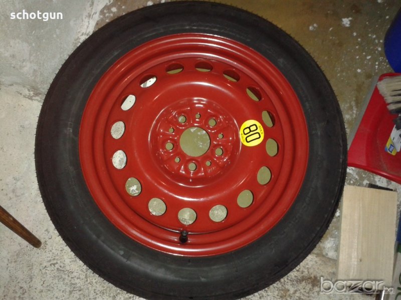 Резервни гуми тип патерица за fiat lancia 4x98 и 5x108, снимка 1