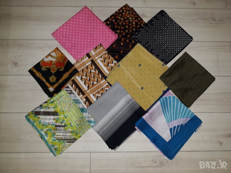 Лот от 10 бр шалчета различни цветове и размери, снимка 1