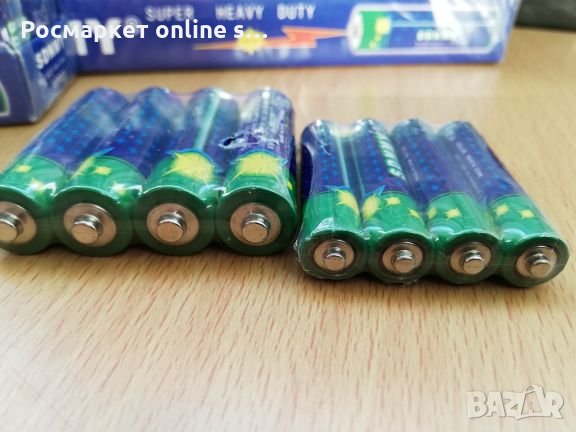 Батерии SDNMY 1.5V ААА(R03) и АА (R6) Super Heavy Duty, снимка 4 - Друга електроника - 23595536