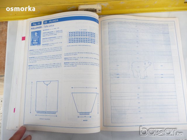 Чуждо списание плетиво кройки плетки игли пуловери, снимка 4 - Списания и комикси - 16069137