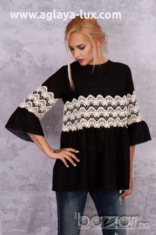 Уникална дамска блуза , снимка 2 - Туники - 21362399