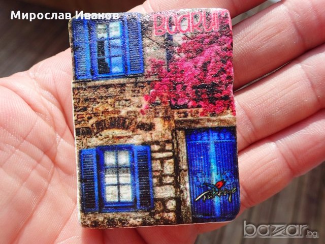 каменен магнит Къща от Бодрум , снимка 1