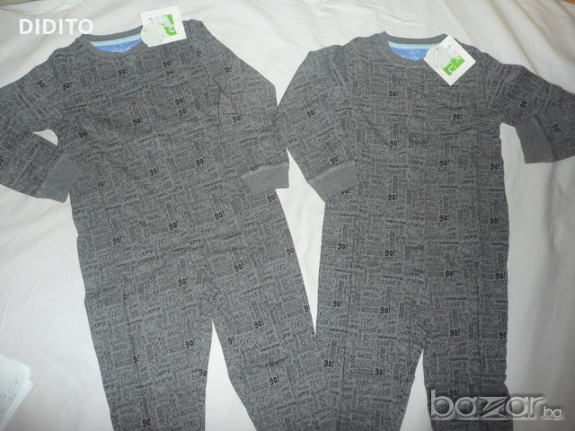 2бр. нови цели пижамки за 3-4 год. момченца, снимка 1 - Стоки за близнаци - 19927056