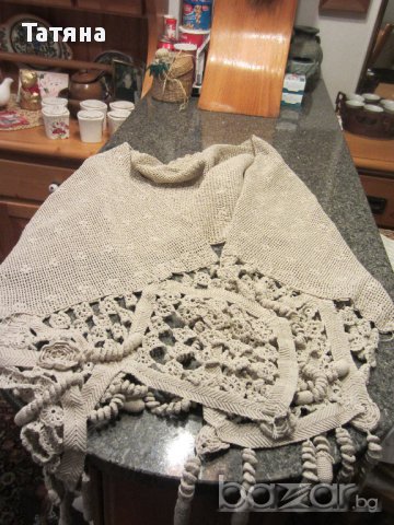 шалове - РЪЧНО ПЛЕТИВО и други от памук и коприна-ИНДИЯ