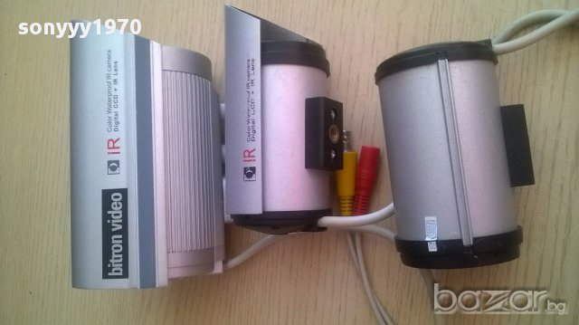 Bitron video-3броя камери за видеонаблюдение-внос швеицария, снимка 1 - Аналогови камери - 12913551