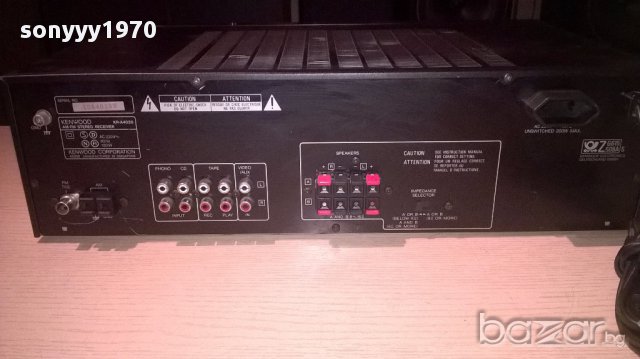 Kenwood kr-a4020 receiver-внос швеицария, снимка 7 - Ресийвъри, усилватели, смесителни пултове - 13013802