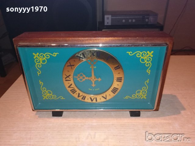 руски ретро часовник-за колекция-27х17х7см, снимка 11 - Колекции - 20189889