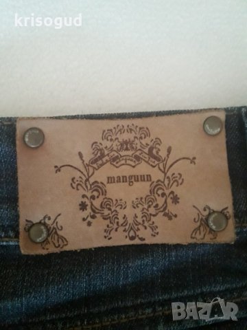 Manguun, стилна дънкова къса пола, размер: 40, талия: 43/ ханш: 51 см. , снимка 10 - Поли - 25988168