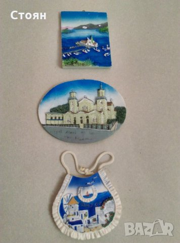 Голями и по малки сувенири-магнити от острови на Гърция, снимка 6 - Декорация за дома - 22848394