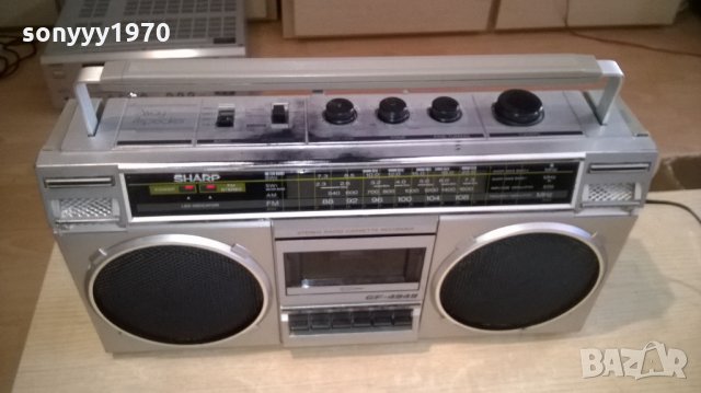 sharp gf-4949zs-ретро колекция, снимка 11 - Радиокасетофони, транзистори - 25150235