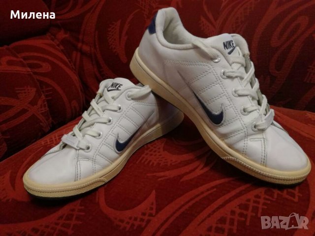 Оригинални NIKE кожени 37,5, снимка 2 - Маратонки - 22062110