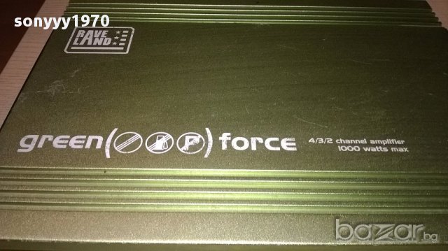 Raveland green force car audio amplifier-1000w-внос швеицария, снимка 6 - Аксесоари и консумативи - 18030276