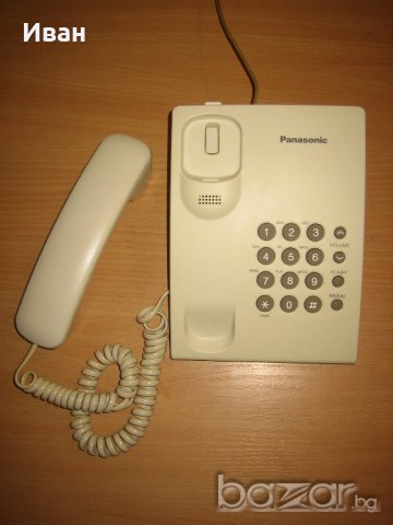 Стационарен телефон Панасоник, снимка 2 - Стационарни телефони и факсове - 18736791