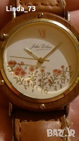 Дамски часовник-"Jules Delas"-кварц. Закупен от Германия., снимка 13 - Дамски - 22120991