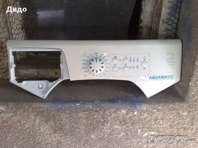 Продавам платка с предният панел и двигател за пералня Candy AQUAmatic 80 F 3.5 кг