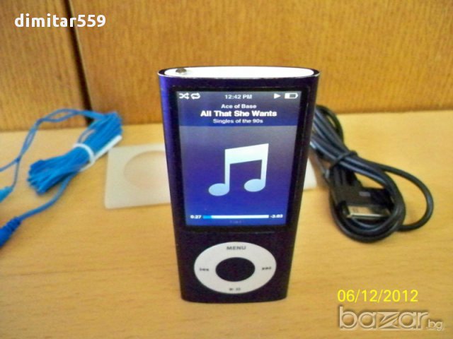 Apple iРod nano 8GB, снимка 4 - MP3 и MP4 плеъри - 18169039