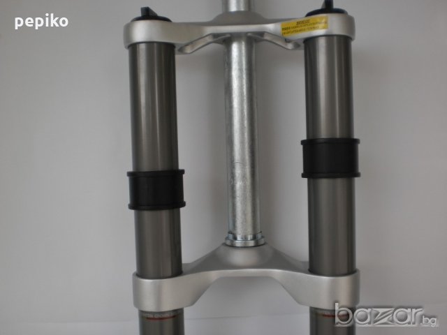 Продавам колела внос от Германия  алуминиева двукоронна вилка ZOOM 26 цола ребаунд до 180мм ход за д, снимка 4 - Части за велосипеди - 18903777