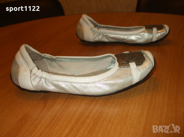 N39 Mamzelle естествена кожа дамски обувки/балерини, снимка 2 - Дамски ежедневни обувки - 24893186