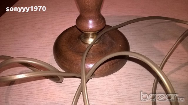 Sedis-made in germany-35х20см-ретро лампа-внос щвеицария, снимка 6 - Антикварни и старинни предмети - 17016829