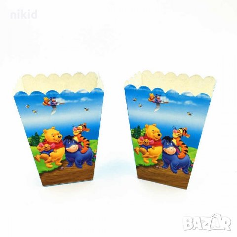 Мечо Пух Парти кутия за дребни лакомства пуканки и др