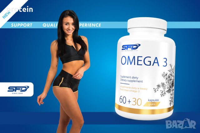 SFD Omega 3 / Рибено масло 1000 mg / 90 tab / Доставка 3 лв!, снимка 2 - Хранителни добавки - 23479369