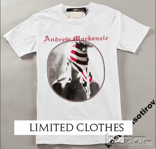 ANDREW MACKENZIE DEVIL TOUR Мъжка Тениска size 46 (S)
