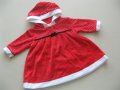 Коледна рокля 3-6м , снимка 1 - Бебешки рокли - 19082198