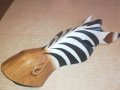 ретро колекция-дървена маска-зебра-31х12х7см-внос швеицария, снимка 3