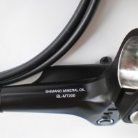 Продавам колела внос от Германия  нови алуминиеви хидравлични спирачки SHIMANO BL-MT200, снимка 11 - Части за велосипеди - 23564070