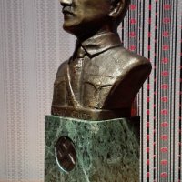 Бюст на  А . Хитлер - бронз / гранит, снимка 7 - Антикварни и старинни предмети - 20395357