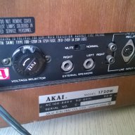 РЕТРО РОЛКА akai model 1720w-solid state-made in japan-внос швеицария, снимка 4 - Ресийвъри, усилватели, смесителни пултове - 9237106