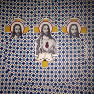 Нов африкански памучен кафтан с Иисус Христос L, снимка 13 - Рокли - 18031622