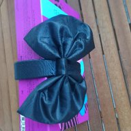Черна диадема с панделка , снимка 2 - Аксесоари за коса - 14515933