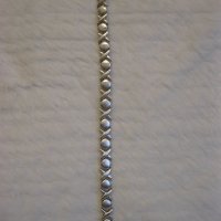 Унисекс, стабилна сребърна гривна проба 925, снимка 3 - Гривни - 25400358