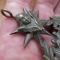  Ортодоксален бронзов знак , снимка 3 - Антикварни и старинни предмети - 21033959