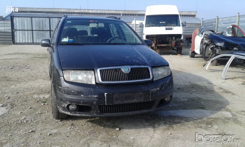 Skoda Fabia 1.4 TDi 75 к.с  2007г на ЧАСТИ, снимка 1