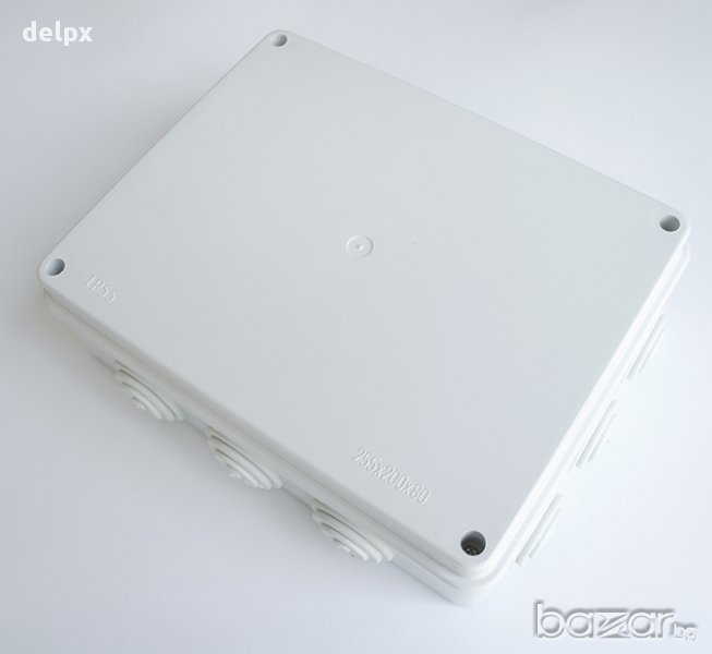 Разклонителна кутия 12ка за открит монтаж бяла 255x200x80mm, снимка 1