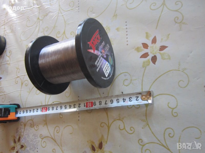 Голяма риболовна макара с влакно , снимка 1