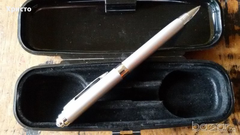 химикалка метална Сапи Италия Sapi Italy в кутия, снимка 1