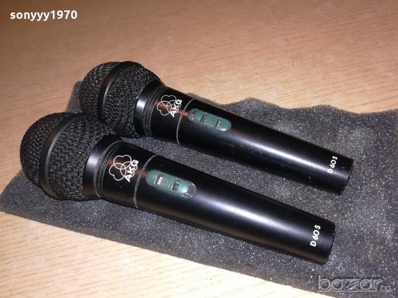 akg-микрофони-made in austria-внос швеицария, снимка 1
