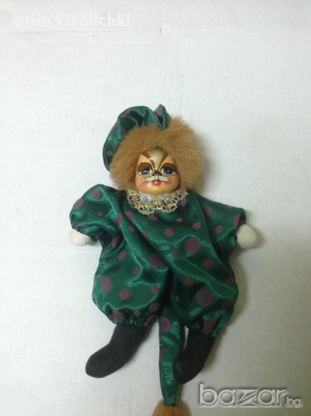 Кукла Котка - Порцелан, снимка 1