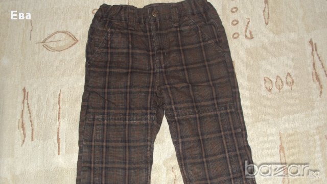 Панталонче с подплата Toughboys 6-9 месеца, снимка 1 - Панталони и долнища за бебе - 15836388