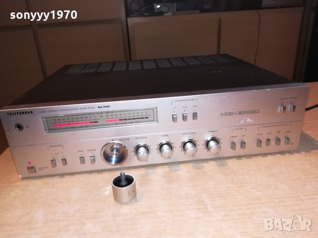 telefunken ra200-amplifier-внос швеицария, снимка 7 - Ресийвъри, усилватели, смесителни пултове - 21652857