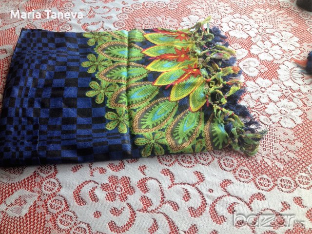 Дамски шал от фин плат, снимка 1