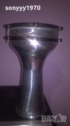 НОВА Тарамбука метална инокс-31/21см-внос сирия