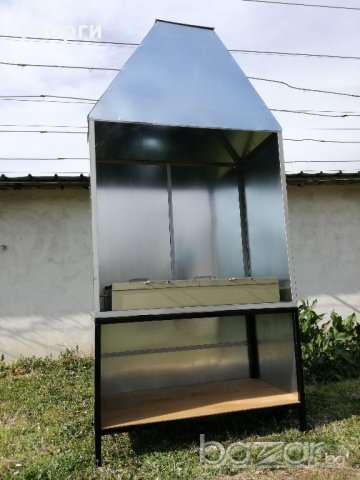 Барбекю с димоотвод, снимка 5 - Барбекюта - 19252277