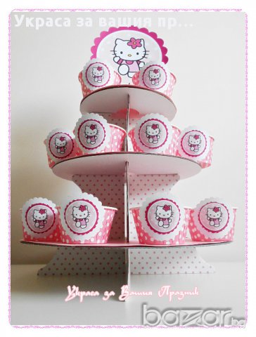 украса аксесоари и покани за детски рожден ден с Хелоу Кити, снимка 11 - Други - 15163962