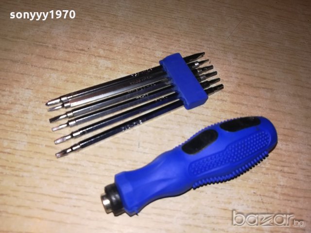 отвертка с 6х2 специфични накраиника-16см, снимка 3 - Отвертки - 20802263