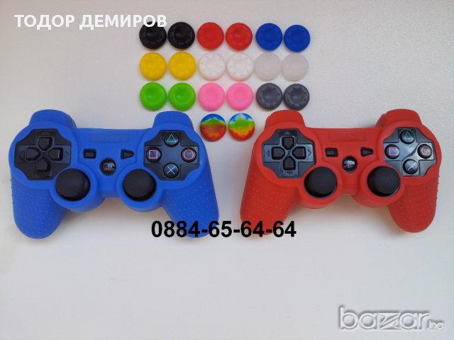 Тапи от висококачествен силикон за аналог. стикове на Playstation,XBOX, снимка 7 - Аксесоари - 10974453