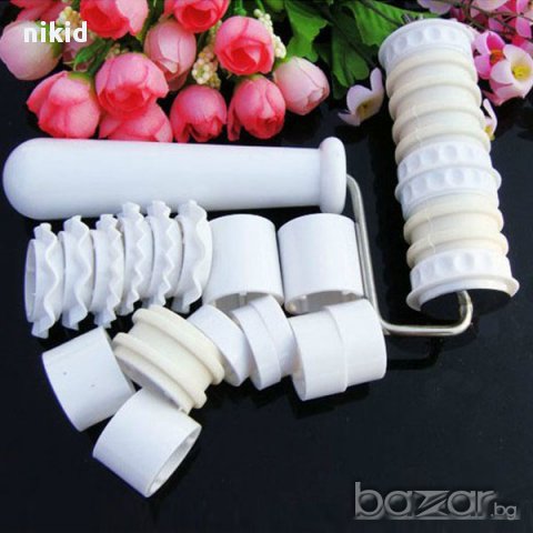 нож валяк за тесто пай нож с много приставки резец за ленти ролков декоратор 